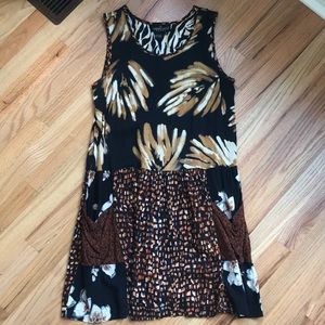 Vintage 90s tribal dress